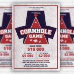 Cornhole Game PSD Template