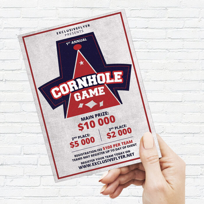 Cornhole Game PSD Template - Image 3