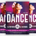 Dance Vibes PSD Template