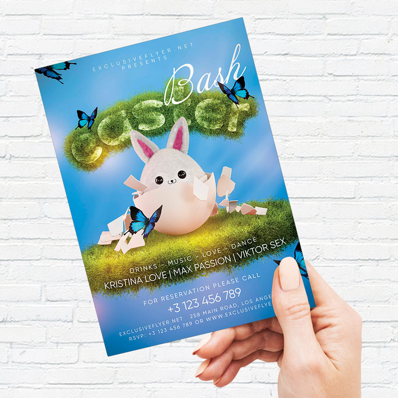 easter_bash-flyer-template-3.jpg Easter Bash PSD Template - Image 3