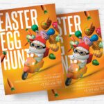 Easter Egg Hunt PSD Template - Image 2
