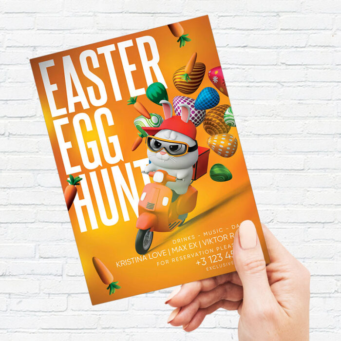 Easter Egg Hunt PSD Template - Image 3