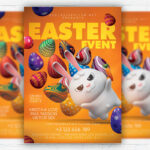 Easter Event PSD Template