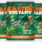 Easter Kids Party PSD Template