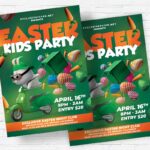 Easter Kids Party PSD Template - Image 2