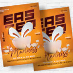 Easter Madness PSD Template - Image 2