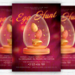 Egg Hunt PSD Template