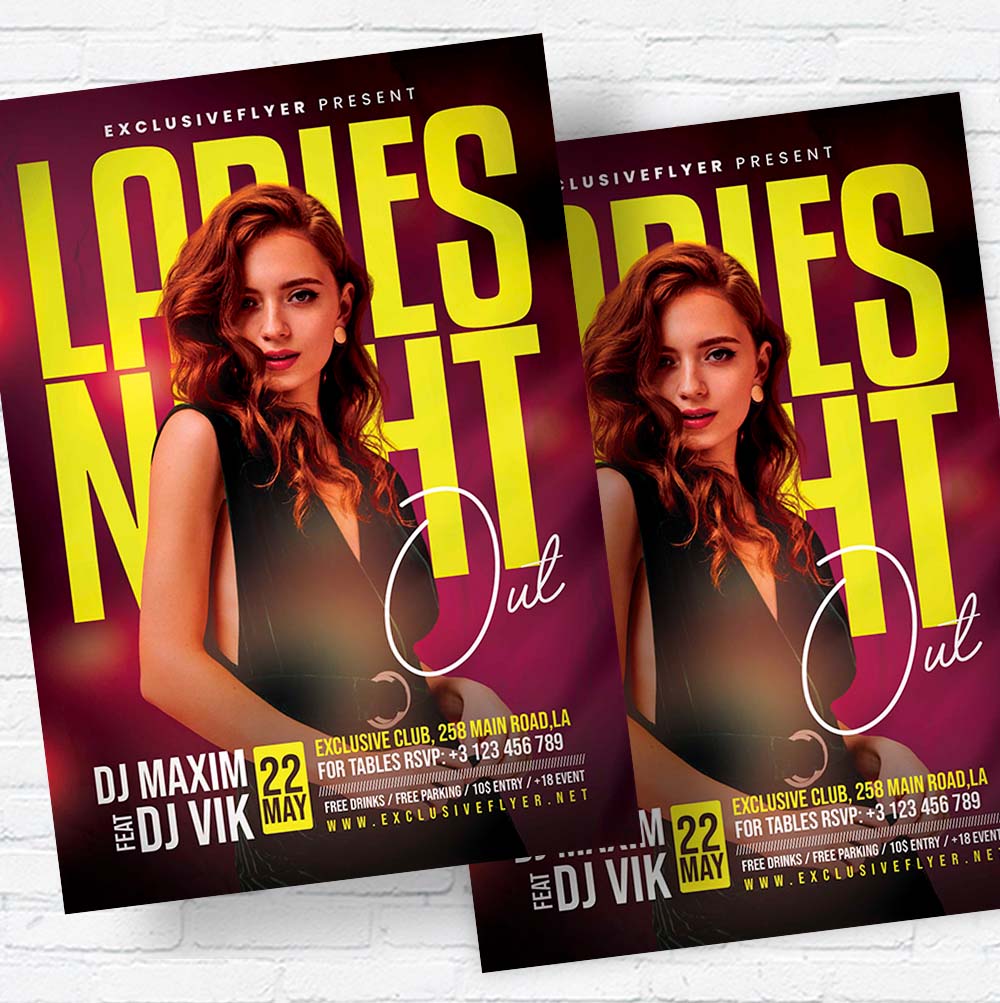 girls_night_out-flyer-template-2.jpg Girls Night Out PSD Template - Image 2