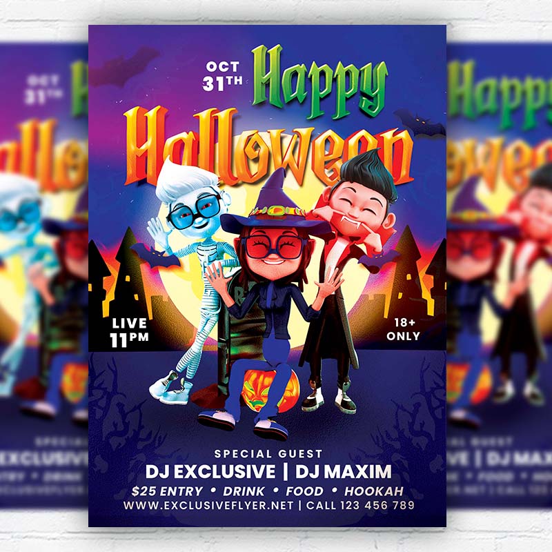 halloween_kids_party-premium-flyer-template-1.jpg Halloween Kids Party - Flyer PSD Template | ExclusiveFlyer