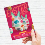 Happy Easter Celebration PSD Template - Image 3