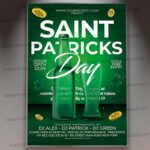 Download Happy Saint Patricks Day Card Printable Template 1