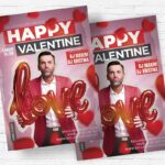 Happy Valentine PSD Template - Image 2