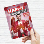 Happy Valentine PSD Template - Image 3