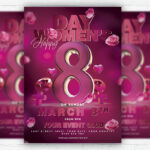 Happy Women's Day PSD Template