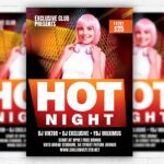 Hot Night - Flyer PSD Template | ExclusiveFlyer