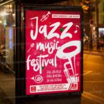 Download Jazz Music Festival Card Printable Template 3