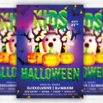 Kids Halloween - Flyer PSD Template | ExclusiveFlyer