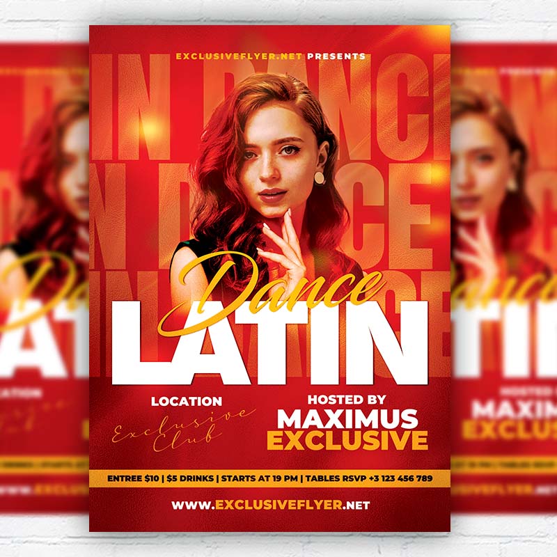 latin_dance-premium-flyer-template-1.jpg Latin Dance - Flyer PSD Template | ExclusiveFlyer