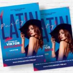 Latin Party PSD Template - Image 2