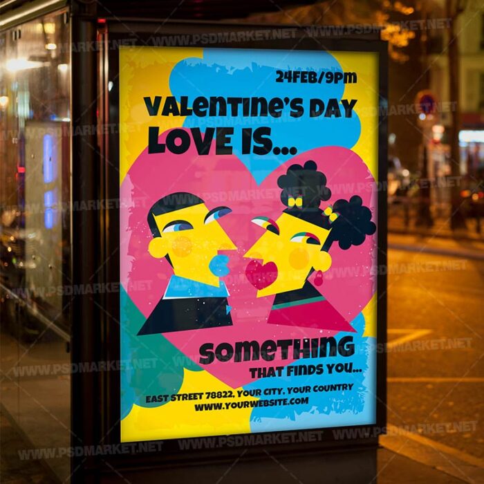 Download Love Art Card Printable Template 3
