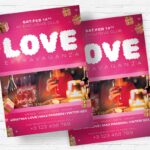 Love Extravaganza PSD Template - Image 2