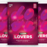 Love Party PSD Template