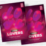 Love Party PSD Template - Image 2