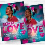 Love Remix PSD Template - Image 2