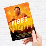 Night Vibes - Flyer PSD Template | ExclusiveFlyer