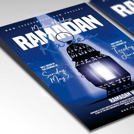 Download Ramadan Kareem Card Printable Template 2