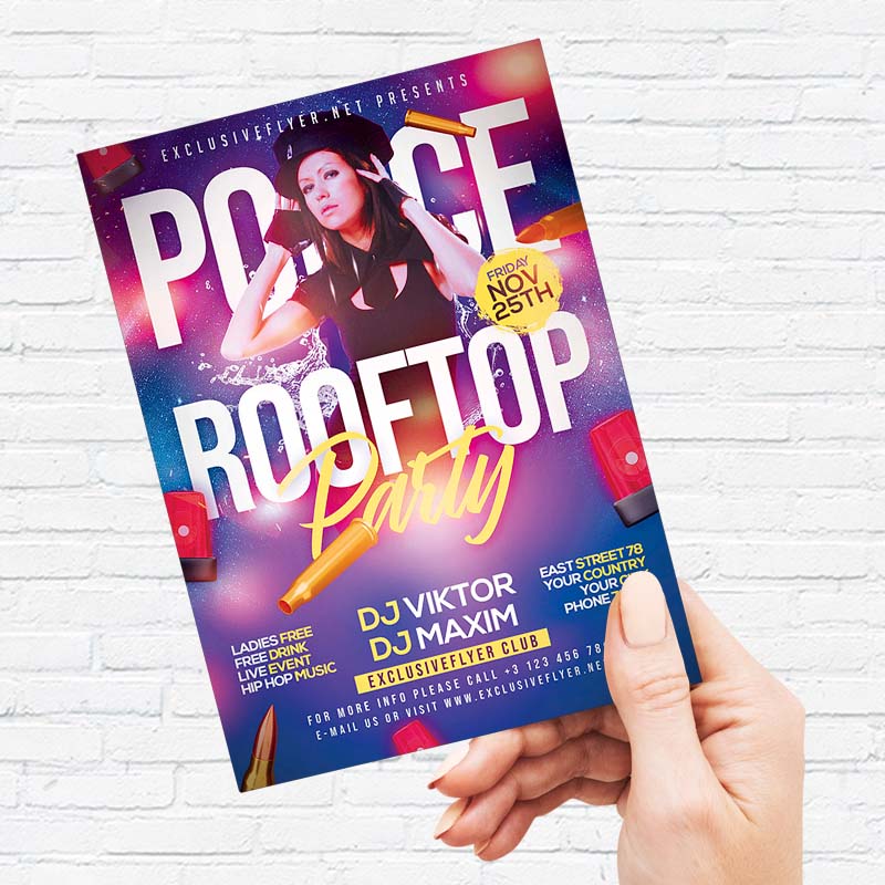 rooftop_police_party-premium-flyer-template-3.jpg Rooftop Police Party - Flyer PSD Template | ExclusiveFlyer