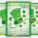 Saint Patrick's Affair PSD Template
