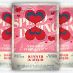 Speed Dating Affair PSD Template