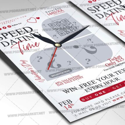 Download Speed Dating Card Printable Template 2