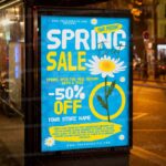 Download Spring Sale Card Printable Template 3