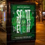 Download St Patricks Club Party Card Printable Template 3