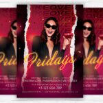 Takeover Fridays PSD Template