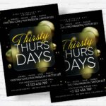 Thirsty Thursdays PSD Template - Image 2