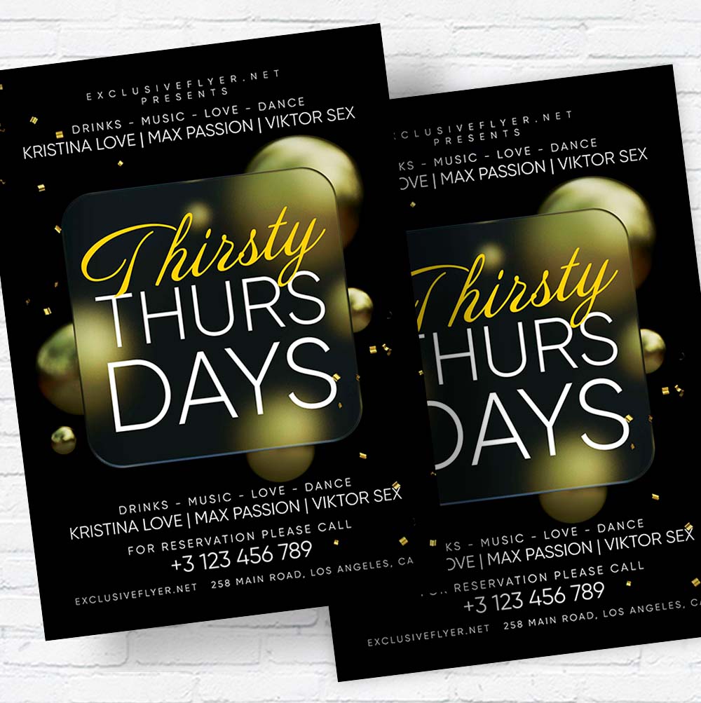 thirsty_thursdays-flyer-template-2.jpg Thirsty Thursdays PSD Template - Image 2