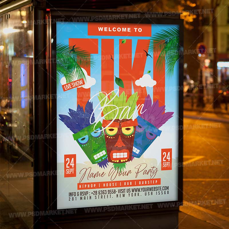 tiki_bar_event_card_printable_template_3.jpg Download Tiki Bar Event Card Printable Template 3