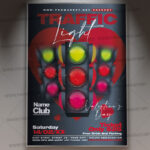 Download Traffic Light Valentines Day Card Printable Template 1