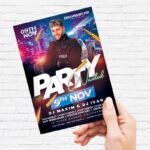 Wanted Party - Flyer PSD Template | ExclusiveFlyer