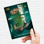 Wild Night - Flyer PSD Template
