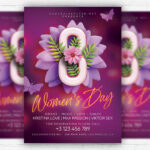 Women's Day Event PSD Template