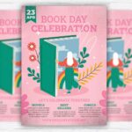 Book Day Celebration PSD Template
