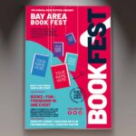 Download Book Festival Card Printable Template 1