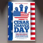 Download Celebrate Cesar Chavez Day Card Printable Template 1