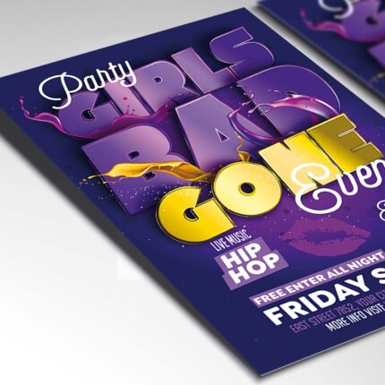 Download Girls Gone Bad Club Card Printable Template 2