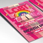 LGBT Event Pride Card Printable Template - Image 2
