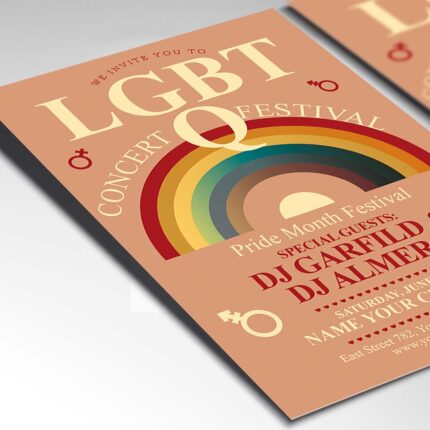 Download LGBTQ Month Card Printable Template 2